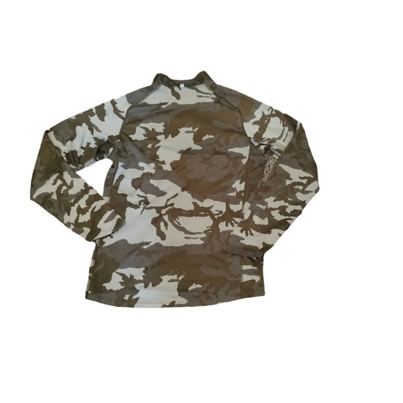 NIKE Dri-FIT Quarter Zip Camouflage Pullover sz S Small Mens Running Camo Run - Picture 2 of 5